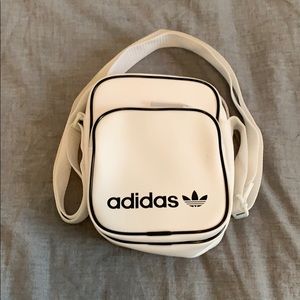 ADIDAS White Shoulder Bag
